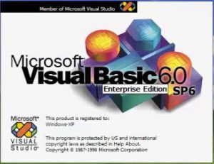 Visual Basic 6 splash screen